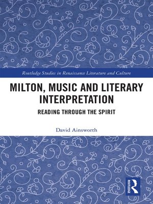 cover image of Milton, Music and Literary Interpretation